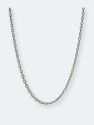 Sterling Silver Knife Edge Chain - Sterling Silver