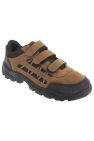 Mens Ascend Triple Touch Fastening Trek Hiking Trail Shoes - Khaki/Brown - Khaki/Brown