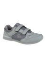 Mens Drive Touch Fastening Sneaker Style Bowling Shoes - Gray