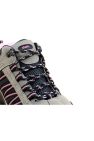 Womens/Ladies Grassmere Lace-Up Ankle Trek & Trail Boots - Gray/Pink