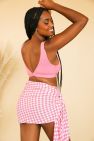 Nomad Sarong - Checked Out Pink