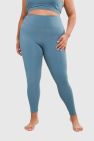 Aries Recycled High-Rise Leggings Curvy - Forest