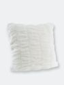 Couture Collection 24" Pillow - Snow Mink