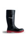 Mens Acifort Ribbed Full Safety Wellies - Black