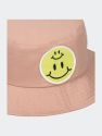 Rave Smiley Bucket Hat - Dusty Pink