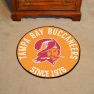 Tampa Bay Buccaneers Roundel Rug - 27in. NFL Retro Logo, Bucco Bruce Logo