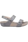 Womens/Ladies Olivia Touch Fastening Sandal (Silver)