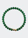 Signature Ball Cuff Bracelet In Emerald Roses (Single) - Emerald Roses