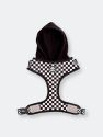 Checkerboard | Hoodie Harness - White