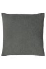 Kobe Velvet Throw Pillow Cover - Gray - Gray