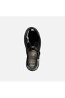 Geox Girls J Casey G E Leather Buckle Shoe (Black)