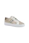 Womens/Ladies D Pontoise D Leather Sneakers - Gold/White - Gold/White