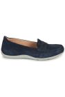 Womens/Ladies D Vega A Moccasin Slip On Shoe - Blue