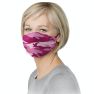 Adult Non-Medical Mask With Filter - 12 Mask - Pink Camo