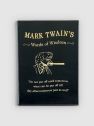 Mark Twain's Words of Wisdom Traditional Leather
