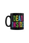 Dead Inside Mug - Black/Multicolored (One Size)