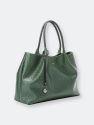 Naomi - Dark Green Vegan Leather Tote Bag