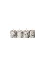 Hill Interiors Luxe Collection Marble Effect Electric Candle - White/Black