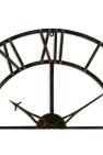 Small Skeleton Clock - Brass