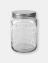 122 oz. Large Mason Glass Canister, Clear