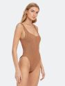 Classic Square Neck One-Piece Swimsuit 