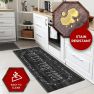 20"x55" Oversized Cushioned Anti-Fatigue Kitchen Runner Mat - (Bless This Food)