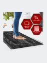 20"x55" Oversized Cushioned Anti-Fatigue Kitchen Runner Mat - (Bless This Food)