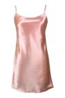 Seraphina Silk Satin Mini Dress - Rose Pink