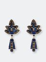 Starburst Earrings, Lapis Lazuli - Blue