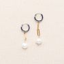 Sake Earrings - Gold/Pearls