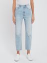 Chlo Wasted High Rise Straight Leg Jeans - Karma