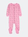 Baby Footed Pajamas - Ballerina-Pink