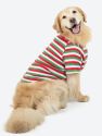 Big Dog Striped Pajamas - Red-white-green