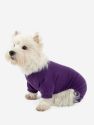 Dogs Solid Color Boho Pajamas - Dark-Purple