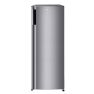 6 Cu. Ft. Platinum Silver Single Door Refrigerator