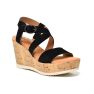 Quinshawna wedge sandal in leather