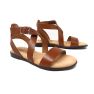 Salvia flat sandal in leather