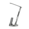Ii- All in One Led Desk Lamp & Phone Dock - Silver