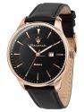 Men's R8851146001 Rose Gold Stainless Steel Solar Casual Watch - Rose-Gold