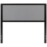 West Avenue Full Size Headboard Light Gray Fabric Upholstered Headboard with Metal Frame and Adjustable Rail Slots - Light Gray