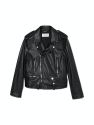 Classic Faux Leather Biker Jacket