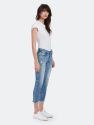 Glendale Comfort Mid Rise Cropped Skinny Jeans