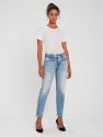Kelley Mid Rise Ankle Length Tapered Jeans