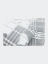 Banbury Plaid Grey And Ivory Cotton Queen Comforter Set