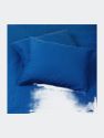 Regency Blue Two Piece Duvet Cover Set. Twin Duvet Cover Set In Cotton, Boho Duvet Cover Set With 1 Pillow Sham