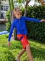 Boys Wave Shorts: Anti Chafe Swim Trunks