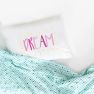 Dream Colorful Pillowcase - Pink/Yellow
