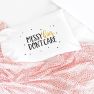 Messy Hair Don't Care Pillowcase (One 20x30 Standard/Queen Size Pillow Case) Girls Bedroom Decor - White