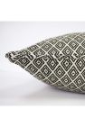 Paoletti Tangier Geometric Cushion Cover (Monochrome) (One Size)