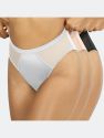 3x Micro Dressy French Cut Panty Pack - White/Cameo Rose/Balck